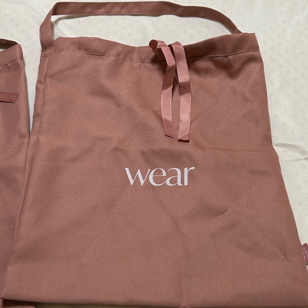 Pink travel bags